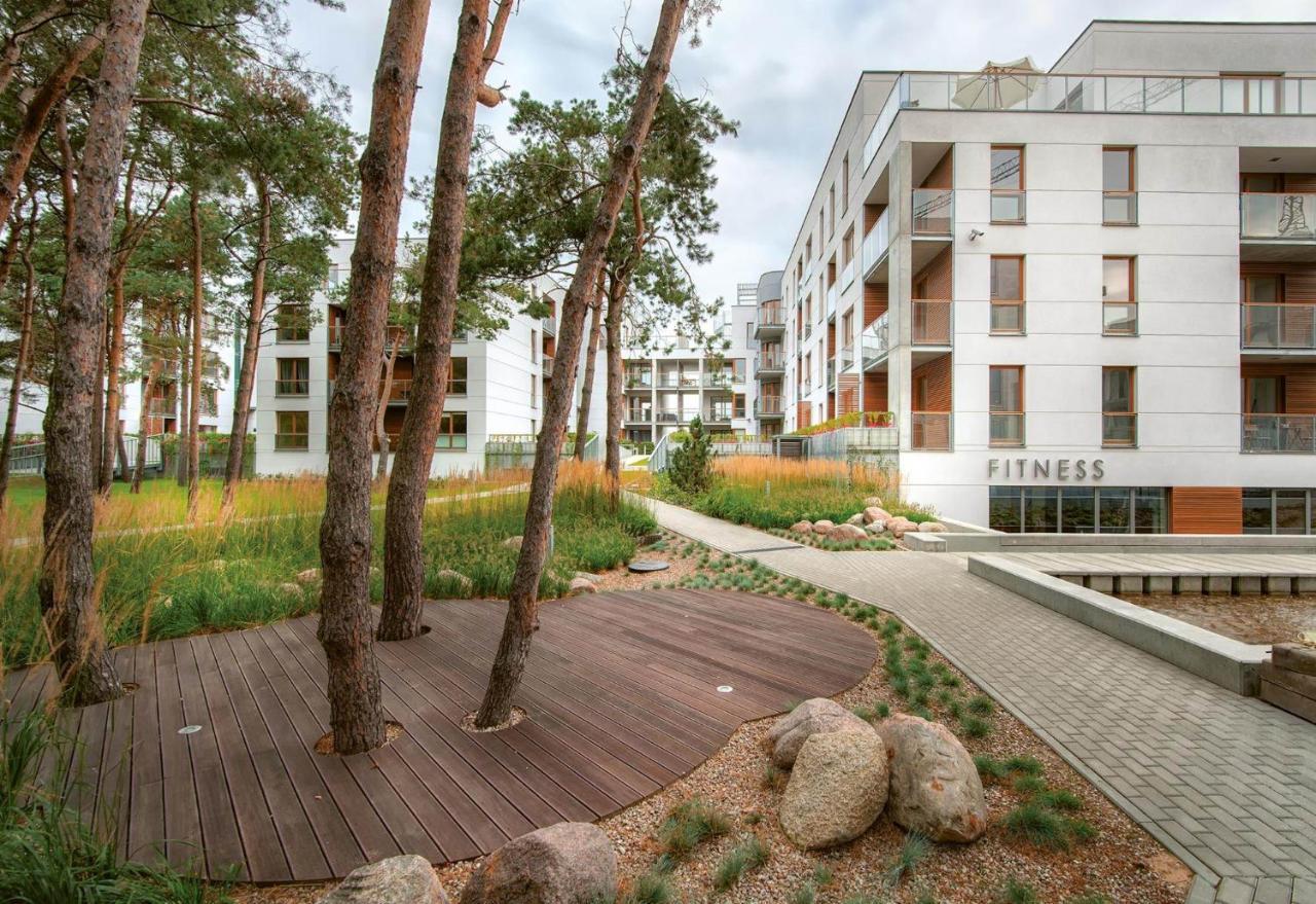 Nadmorski Dwor Modern Apartment Gdansk Bagian luar foto