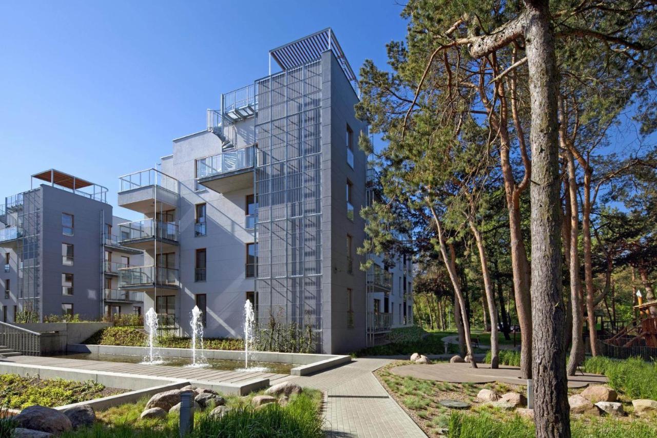 Nadmorski Dwor Modern Apartment Gdansk Bagian luar foto